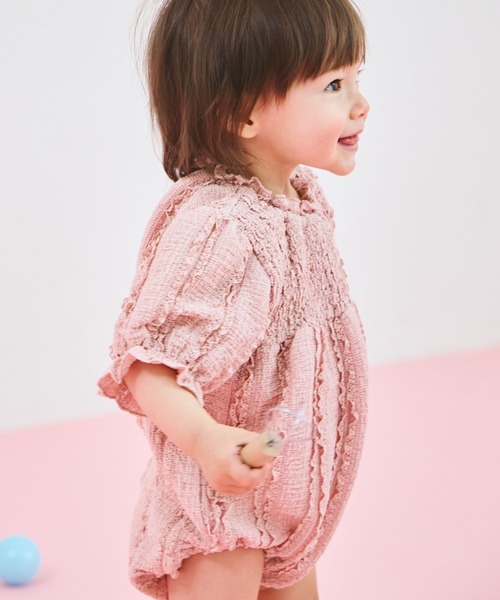 pairmanon（ペアマノン） ベビー服 ロンパース 「ベビー」レース見え