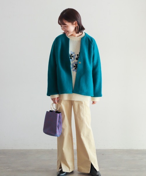 「NOMBRE IMPAIR」 長袖ニット FREE ブラック レディース_画像8