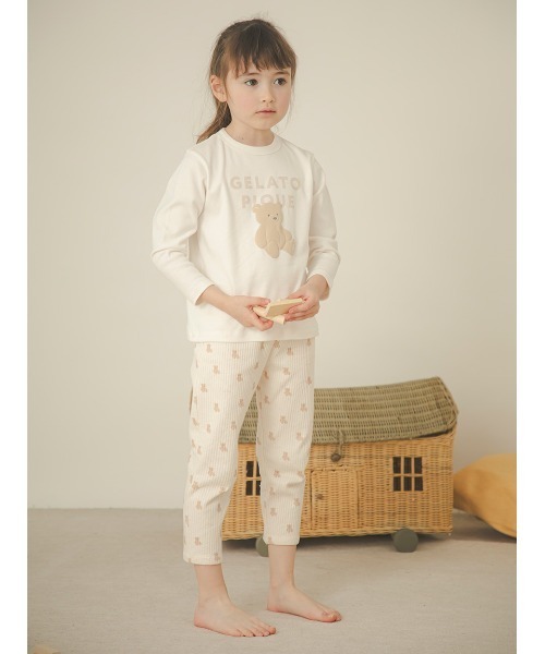 gelato pique（ジェラートピケ） パジャマ 「KIDS」ぬいぐるみワン