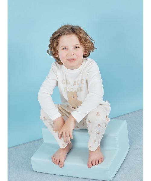 gelato pique（ジェラートピケ） パジャマ 「KIDS」ぬいぐるみワン