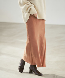 NOBLE（ノーブル） スカート 「追加2」キュプラナローAラインスカート