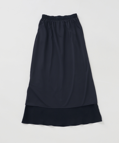 NOBLE（ノーブル） スカート 「追加2」キュプラナローAラインスカート