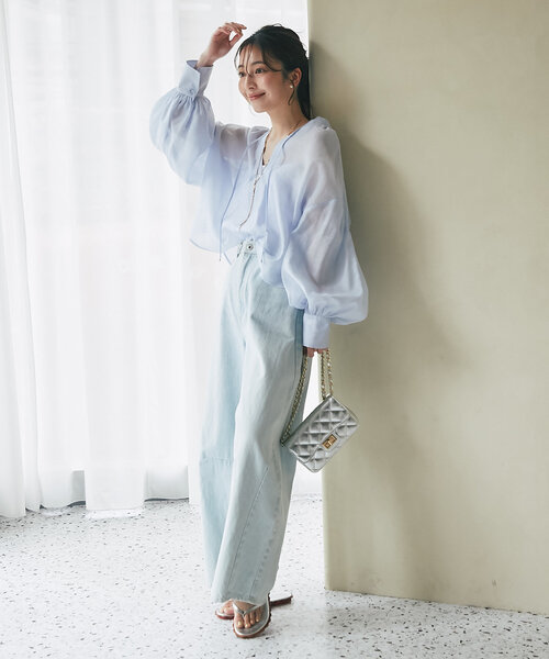 La boutique BonBon｜【ふんわり透け感が美しい】シアーリボン