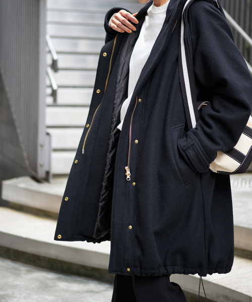 FRAMeWORK（フレームワーク） コート 38 ブラック レディース