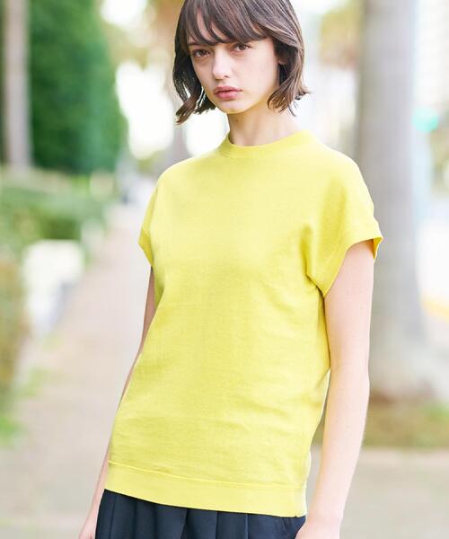 DRESSTERIOR❤︎ リネン裏毛フレンチプルオーバー ¥12,100 DRESSTERIOR tシャツ 「毎年人気！／洗える」リネン裏毛フレンチ