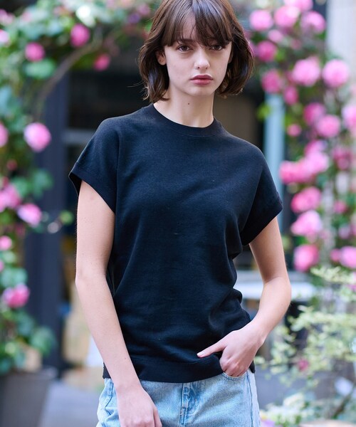 DRESSTERIOR❤︎ リネン裏毛フレンチプルオーバー ¥12,100 DRESSTERIOR tシャツ 「毎年人気！／洗える」リネン裏毛フレンチ