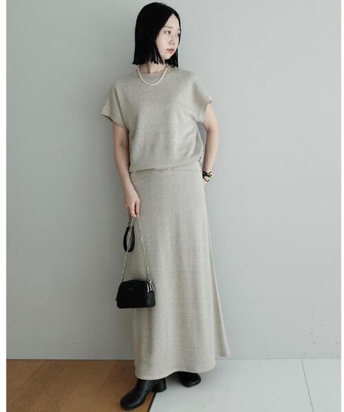 DRESSTERIOR❤︎ リネン裏毛フレンチプルオーバー ¥12,100 DRESSTERIOR tシャツ 「毎年人気！／洗える」リネン裏毛フレンチ