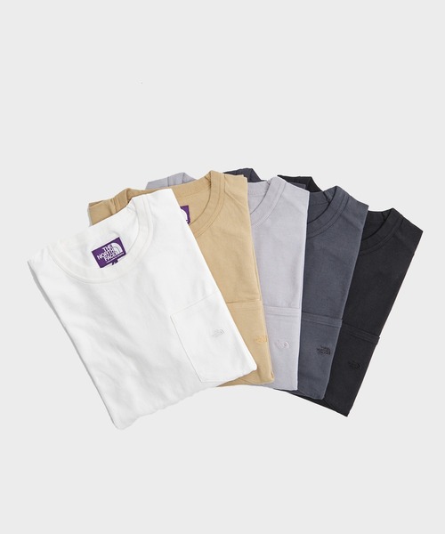 THE NORTH FACE PURPLE LABEL tシャツ 「THE LABEL/ザノースフェイス