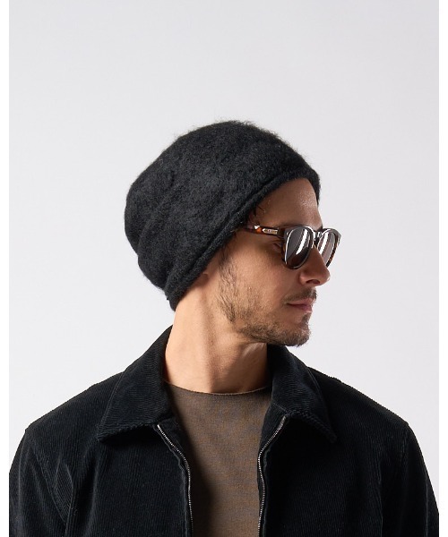 wjk ニット帽 ニットキャップ mohair shaggy knit beanie メンズ