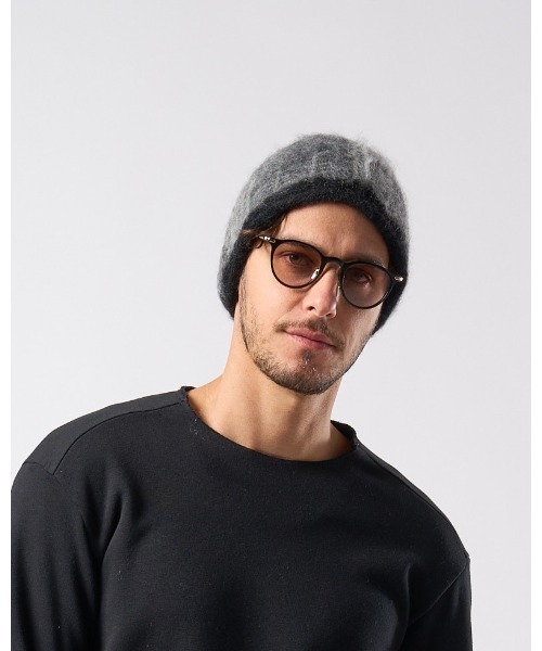 wjk ニット帽 ニットキャップ mohair shaggy knit beanie メンズ