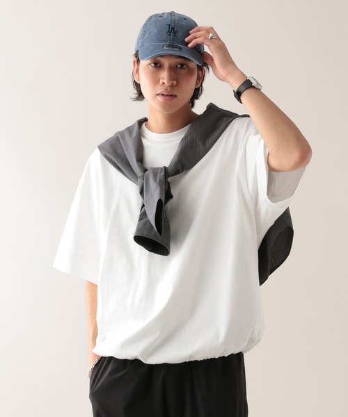 ドローストリングTシャツ SLICK tシャツ 「SLICK/スリック」Micro Border Drawstring L/S