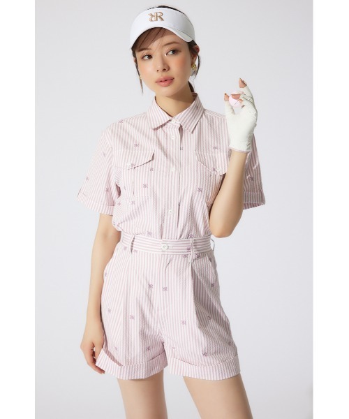 RIENDA GOLF（リエンダ ゴルフ） ブラウス シャツ 夏 半袖 「RIENDA