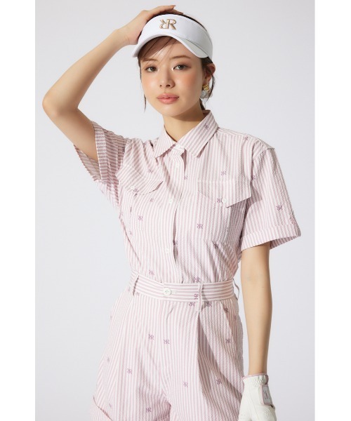 RIENDA GOLF（リエンダ ゴルフ） ブラウス シャツ 夏 半袖 「RIENDA