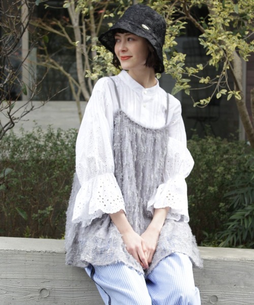 専用H.A.K. 花柄フリル半袖シャツ H.A.K. 花柄フリル半袖シャツ 楽天市場】カットソー ボートネック（柄