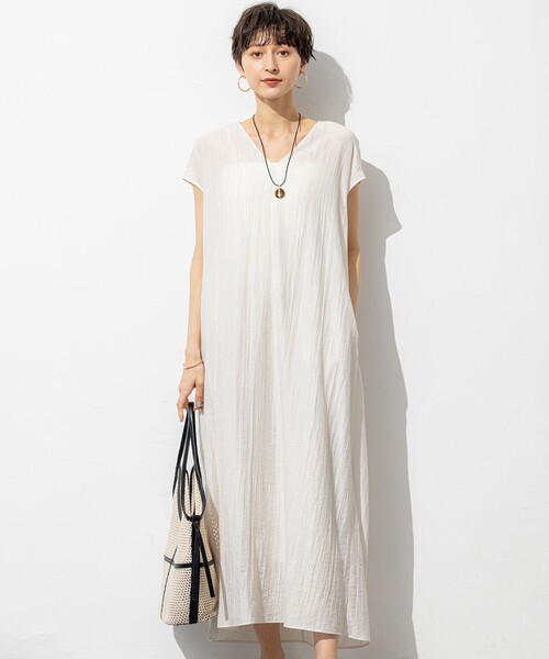 23区（ニジュウサンク） ワンピース 「SLOW/一部店舗限定」ナチュラル