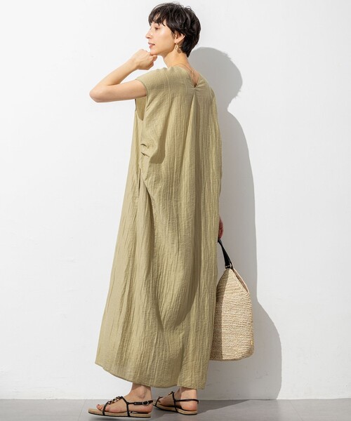 23区 ワンピース 「SLOW/一部店舗限定」ナチュラルピケ