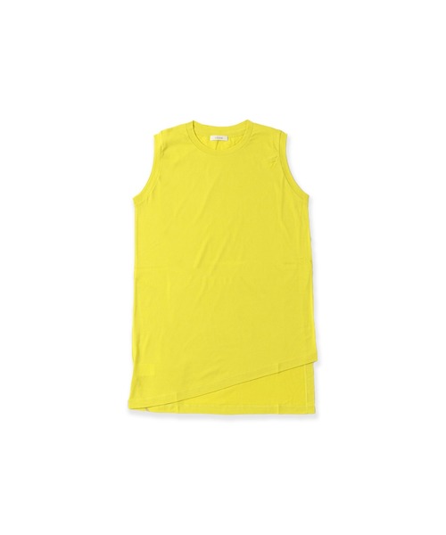 ESLOW（エスロー） タンクトップ ノースリーブ SLIT TANKTOP スリット