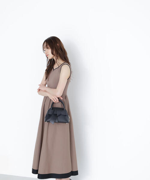 【お値下げ】ナチュラルビューティーベーシック　ニットワンピース　PSサイズ NATURAL BEAUTY BASIC（ナチュラルビューティーベーシック）の
