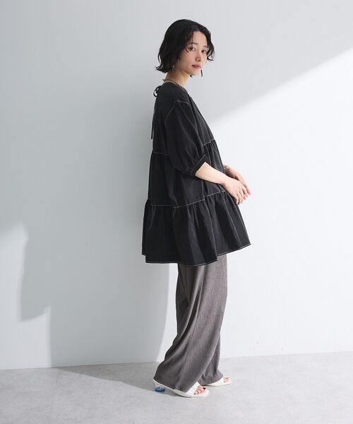 ELENCARE DUE チュニック ・ELENCARE ティアードチュニック