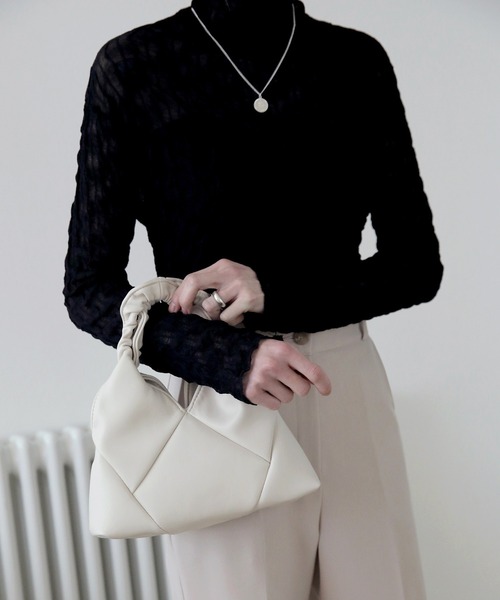 「UNE MANSION」 2WAYバッグ ONE SIZE ブラック レディース_画像2