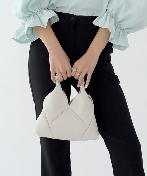 「UNE MANSION」 2WAYバッグ ONE SIZE ブラック レディース_画像3