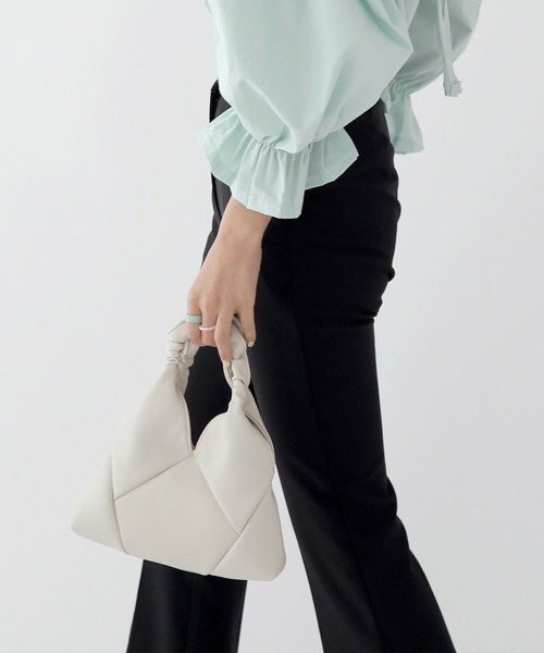 「UNE MANSION」 2WAYバッグ ONE SIZE ブラック レディース_画像4