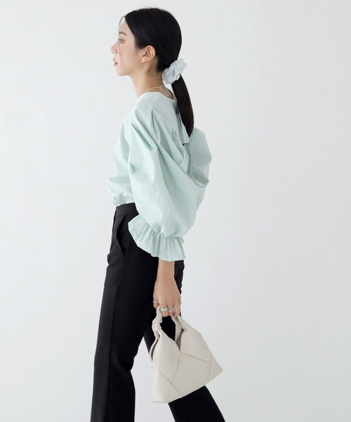 「UNE MANSION」 2WAYバッグ ONE SIZE ブラック レディース_画像5