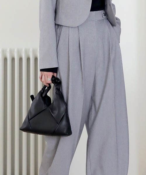 「UNE MANSION」 2WAYバッグ ONE SIZE ブラック レディース_画像8