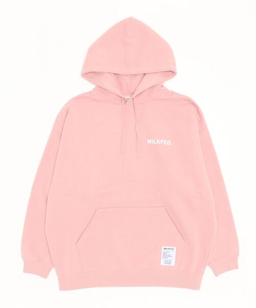 「MILKFED.」 プルオーバーパーカー M ライトピンク レディース_画像2