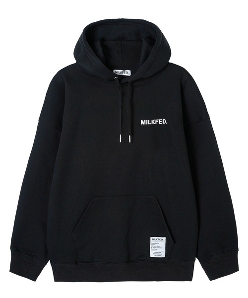 「MILKFED.」 プルオーバーパーカー M ライトピンク レディース_画像3