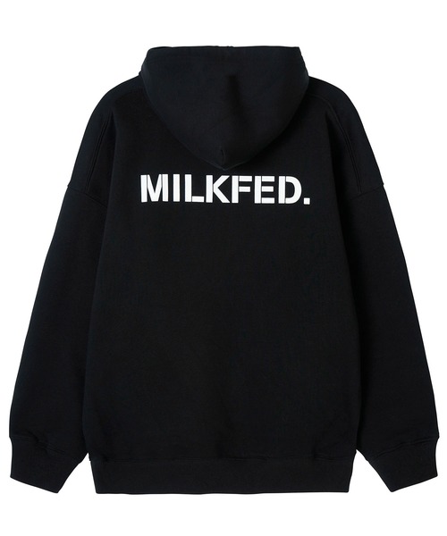 「MILKFED.」 プルオーバーパーカー M ライトピンク レディース_画像4