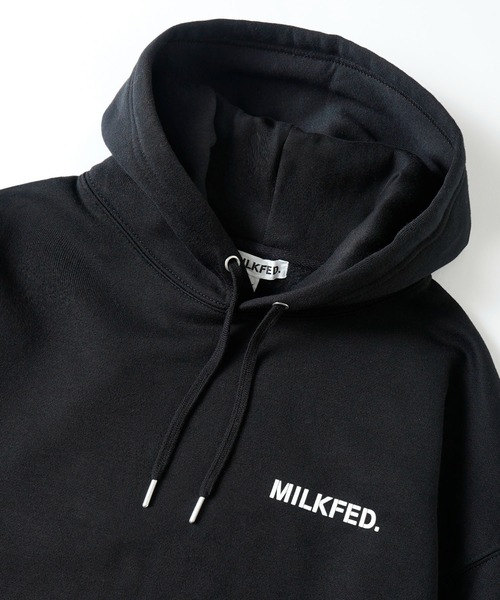 「MILKFED.」 プルオーバーパーカー M ライトピンク レディース_画像5