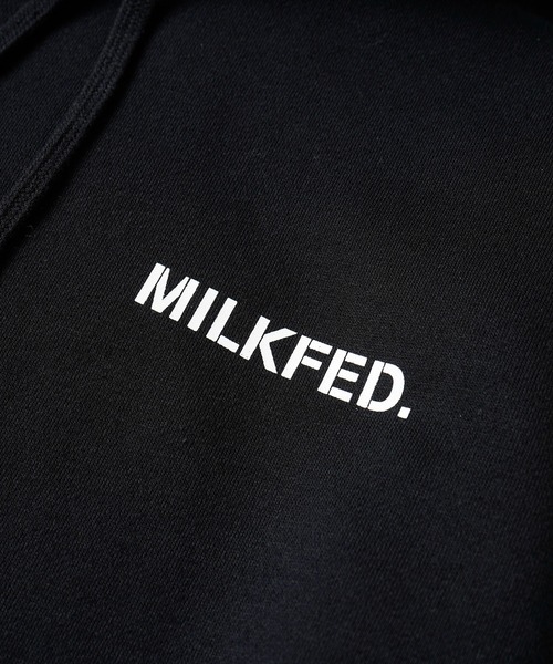 「MILKFED.」 プルオーバーパーカー M ライトピンク レディース_画像6