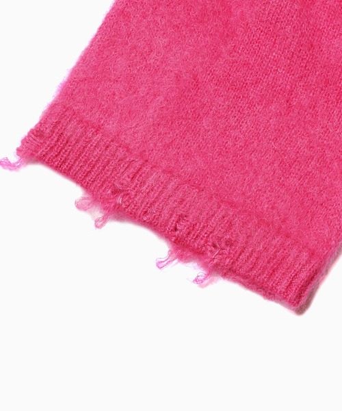 ニット セーター PROVOKE/プロヴォーク frayed pullover knit