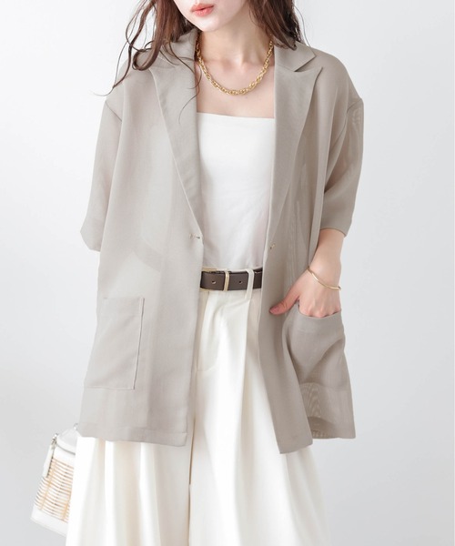 ジャケット・アウター LA PEAU DE GEMshaggy middle coat fashion – タグ 