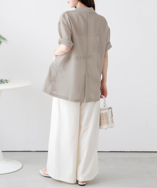 styling/ シアージャケット ベージュ styling/ シアージャケット ベージュ - メルカリ