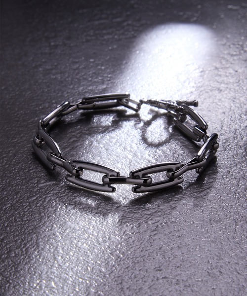 XOLO ブレスレット XOLO: MIX CUT LINK 4mm メンズ : ZOZOTOWN