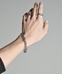 �A�����M�[�Ή� �u���X���b�g surgical stainless bracelet / �T�[�W�J�� �X�e�����X�u���X���b�g �����Y ���f�B�[�X �֘A�摜3