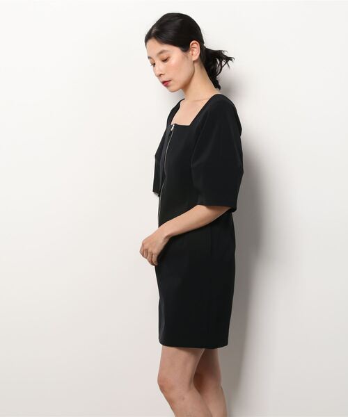 H beauty&youth ワンピース H beauty\u0026youth ワンピース H＞ギャバジン ミニワンピース