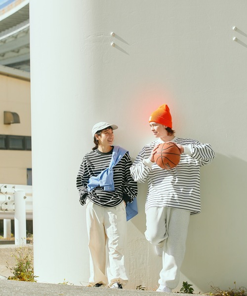 「HECT」 長袖Tシャツ M ホワイト メンズ