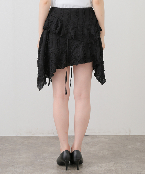 GLOWNY レースミニスカート スカート レースミニスカート : ZOZOTOWN Yahoo!店 - 通販