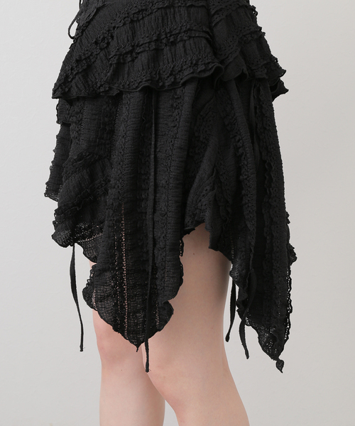 TARA JAMON ★ レース ショートスカート ネイビー スカート レースミニスカート : ZOZOTOWN Yahoo!店 - 通販