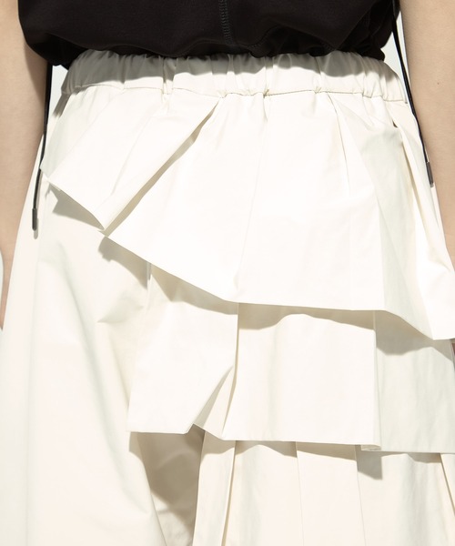 ザコシじゃない方　TAAKK ターク FRILL PANTS フリルパンツ TAG（PORTER） パンツ 「TAAKK/ターク」「STUDIOUS別注」 RUFFLE PANTS