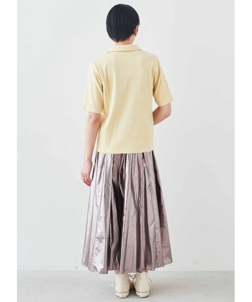 ブラウス シャツ 半袖 ＭＥＤＥ１９Ｆ　ベアテレコカットソーシャツ レディース | MEDE19F | 09