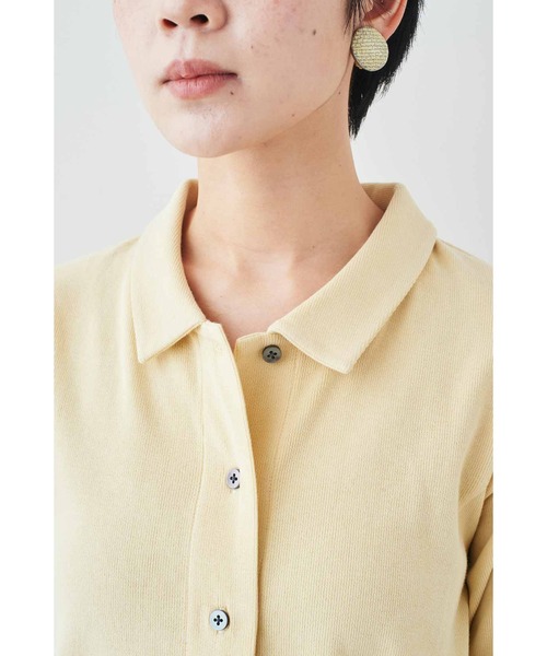 ブラウス シャツ 半袖 ＭＥＤＥ１９Ｆ　ベアテレコカットソーシャツ レディース | MEDE19F | 14