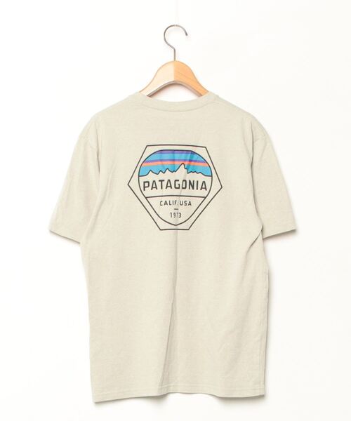 【関税込】 半袖 Tシャツ - ベージュ patagonia 「patagonia」 半袖Tシャツ X-SMALL ベージュ メンズ