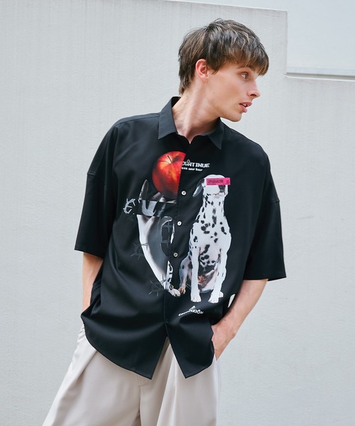 SHAREEF（シャリーフ） シャツ 「SHAREEF」APPLE×DOG SH メンズ