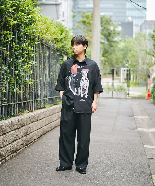 SHAREEF（シャリーフ） シャツ 半袖 「SHAREEF」APPLE×DOG SH メンズ