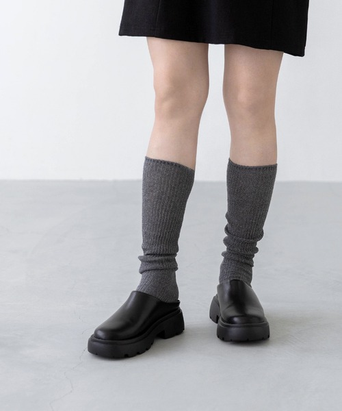 welleg（ウェレッグ） サンダル ボリュームソール サボサンダル