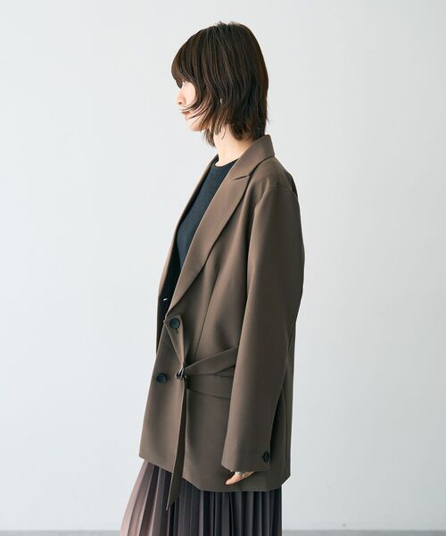 YAECA ヤエカ ジョッパーズジャケット テーラード ジャケット ブラウン 茶 YAECA WRITE レディス ジョッパーズジャケット - SUSCON + RUSTIC